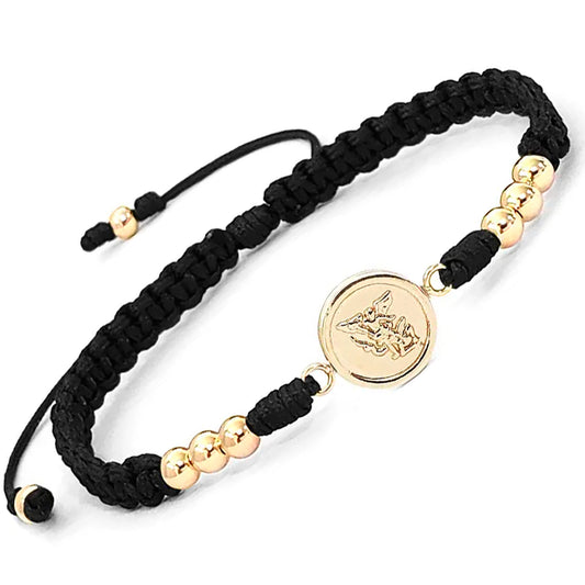 Saint Michael Archangel Gold Filled Bracelet