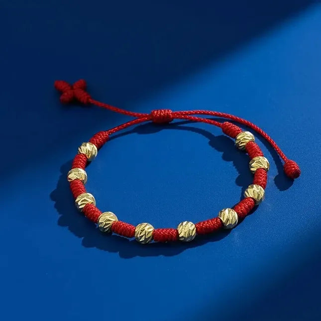 Gold Filled Knotted Decade Bracelet