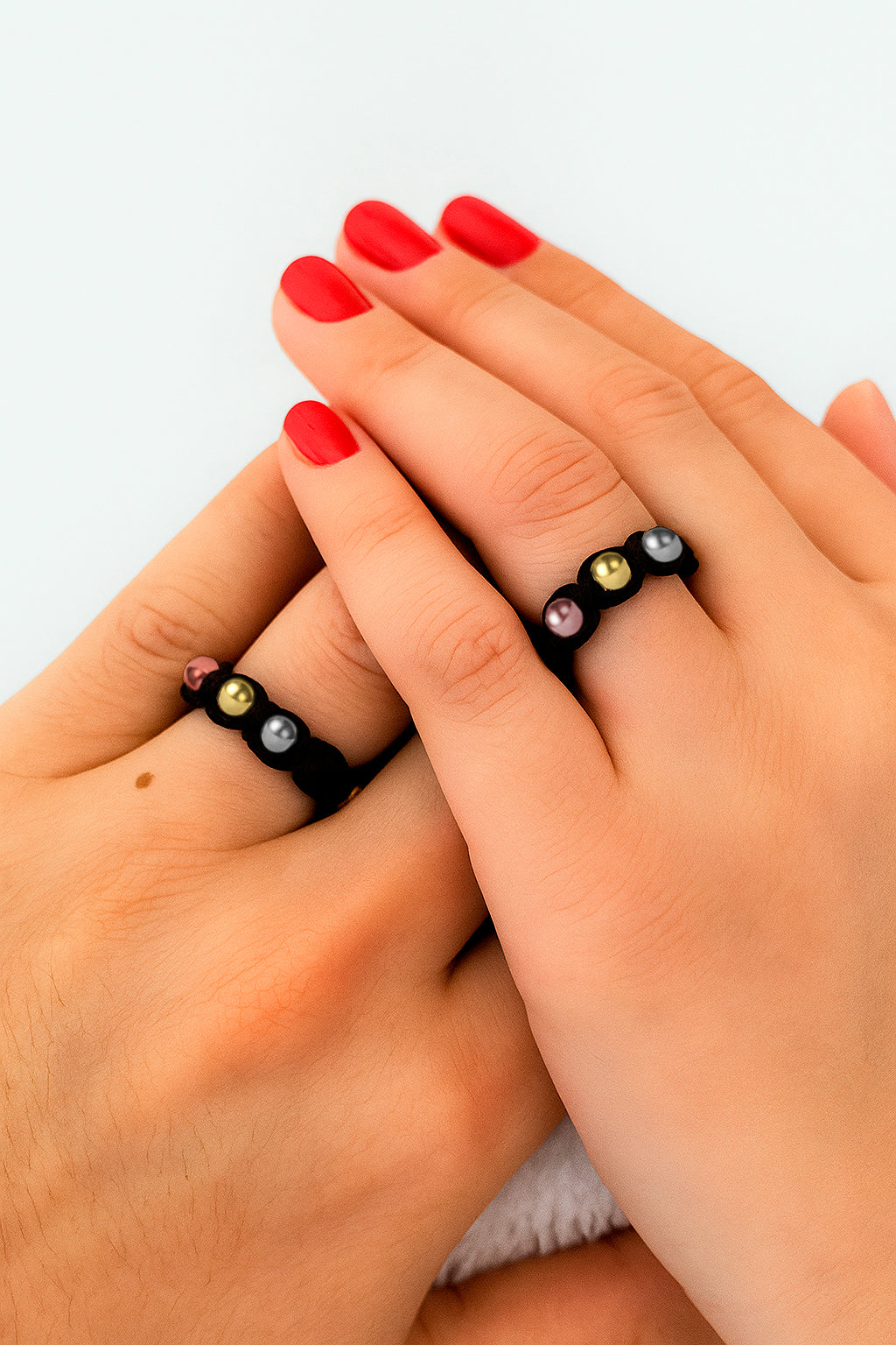 Tri-Color Woven Gold Filled Ring