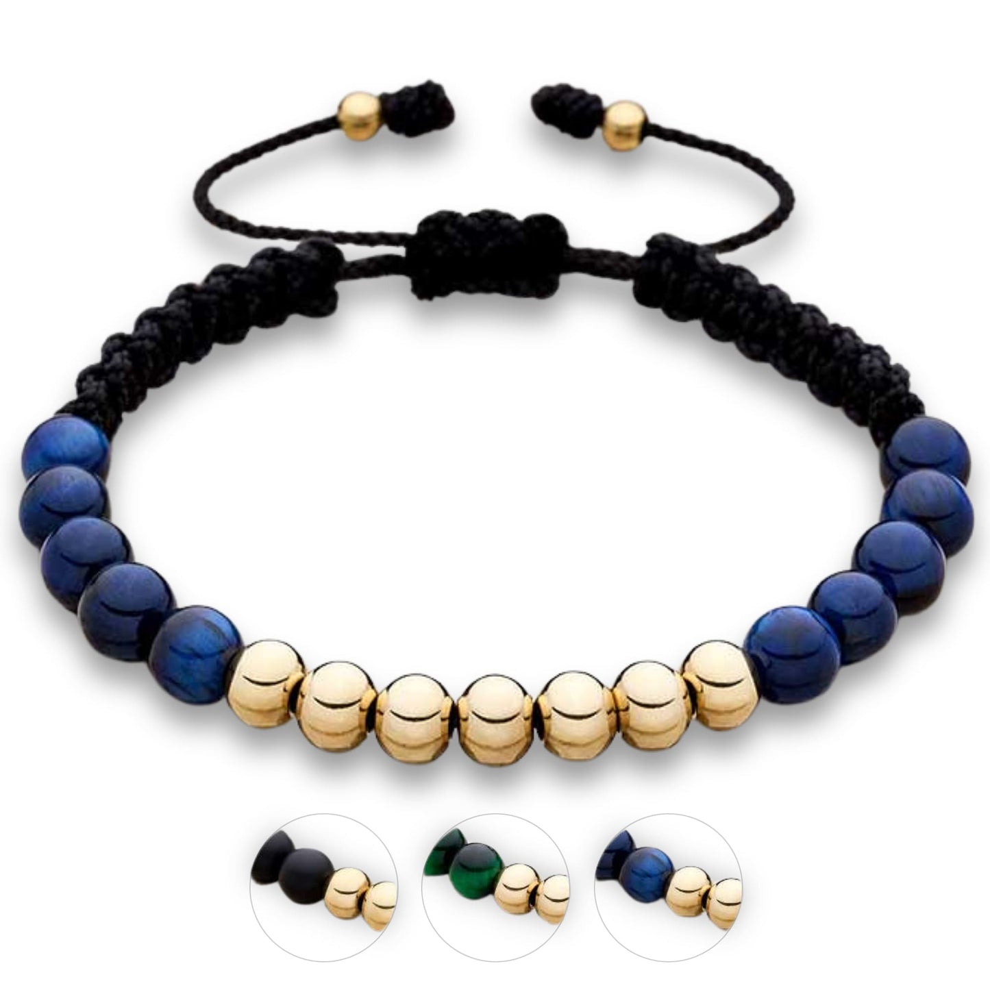 Gold Filled Bracelet with Center Beads