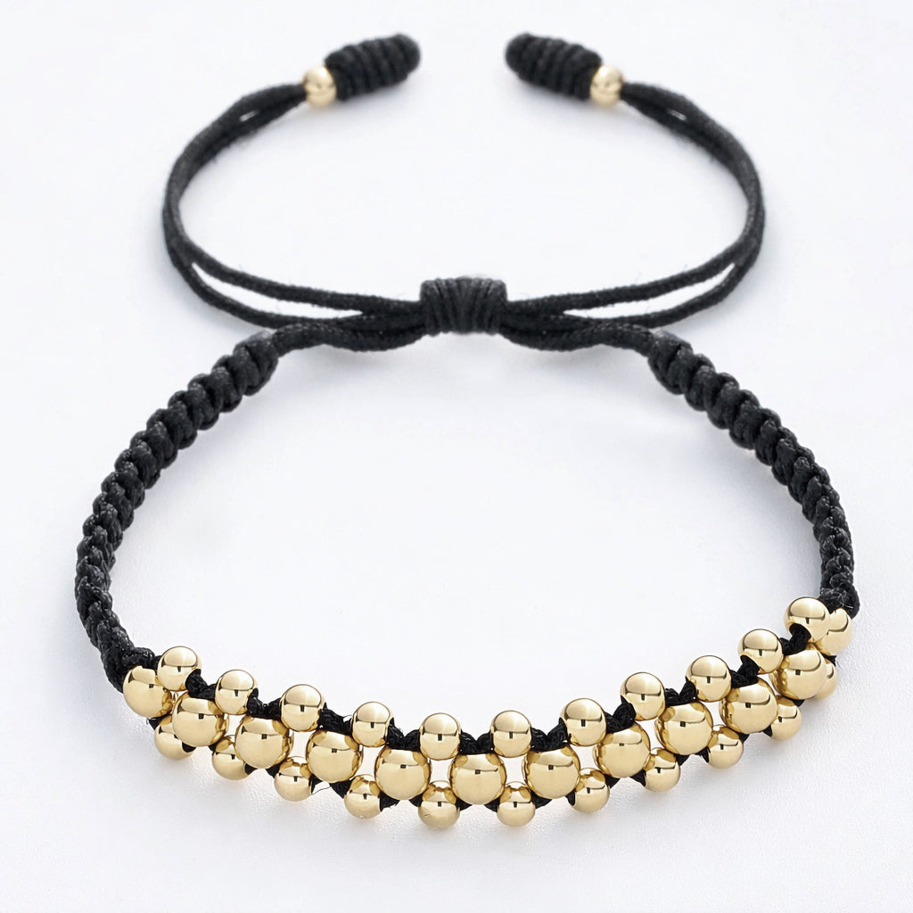 Triple Strand Braided Gold Filled Bracelet