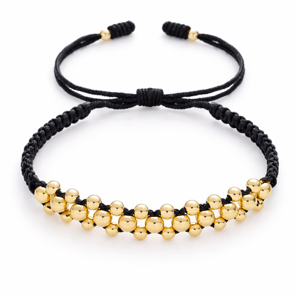 Triple Strand Braided Gold Filled Bracelet