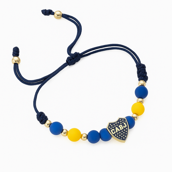 Boca Juniors Inspired Soccer Bracelet – Fan Jewelry & Supporter Accessory