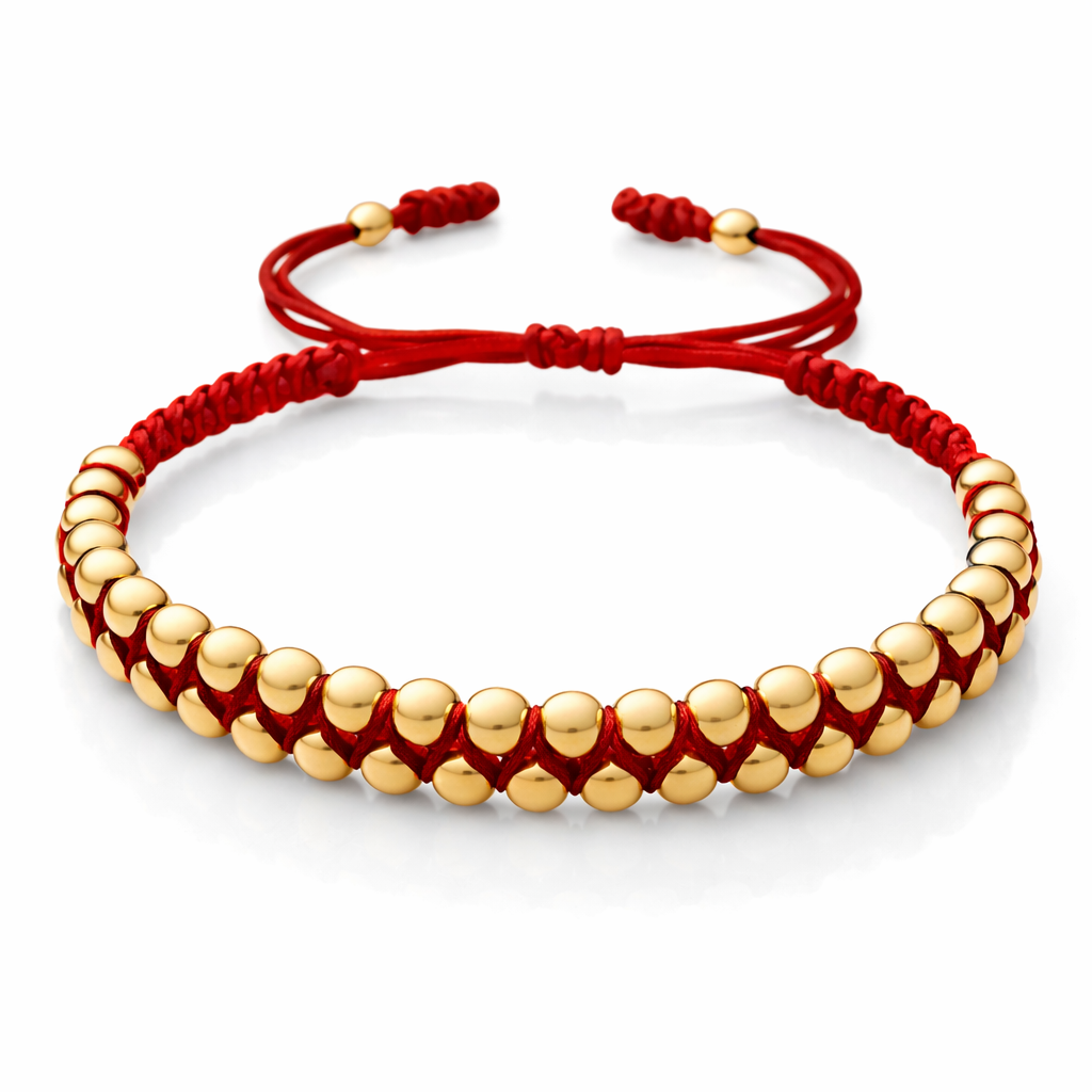 Zig-Zag Braided Gold Filled Bracelet
