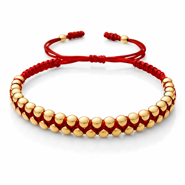 Zig-Zag Braided Gold Filled Bracelet