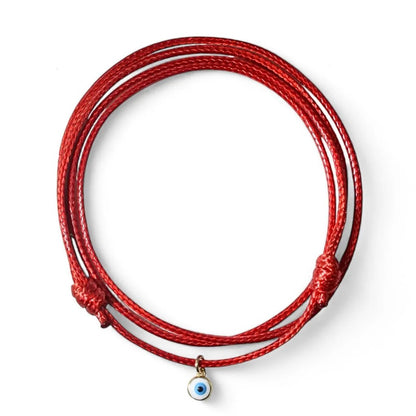 Braided Leather Choker with Saint Benedict Pendant