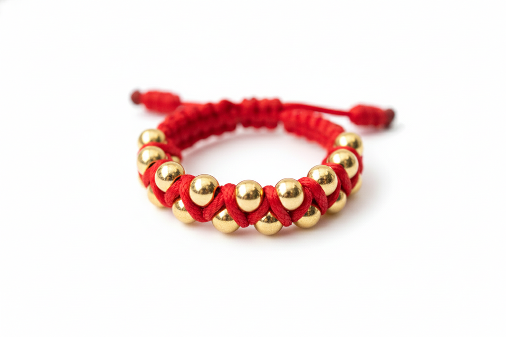Zig-Zag Braided Woven Gold Filled Ring