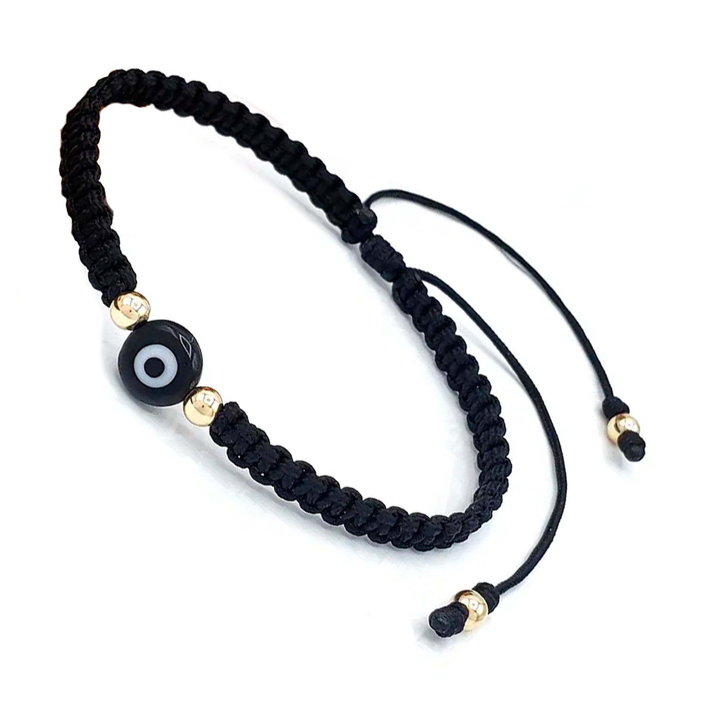 Evil Eye Protection Gold Filled Bead Bracelet