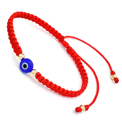 Evil Eye Protection Gold Filled Bead Bracelet