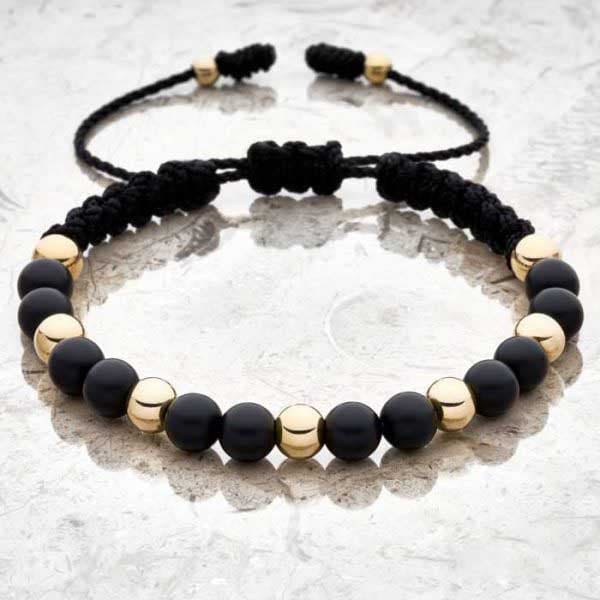 Gold Filled & Natural Quartz Alternating Bracelet