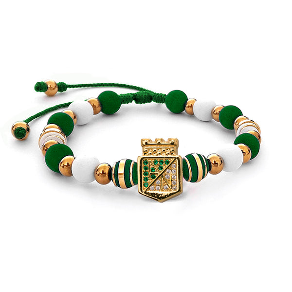 Green Soccer Team Bracelet – Inspired Fan Jewelry for True Supporters