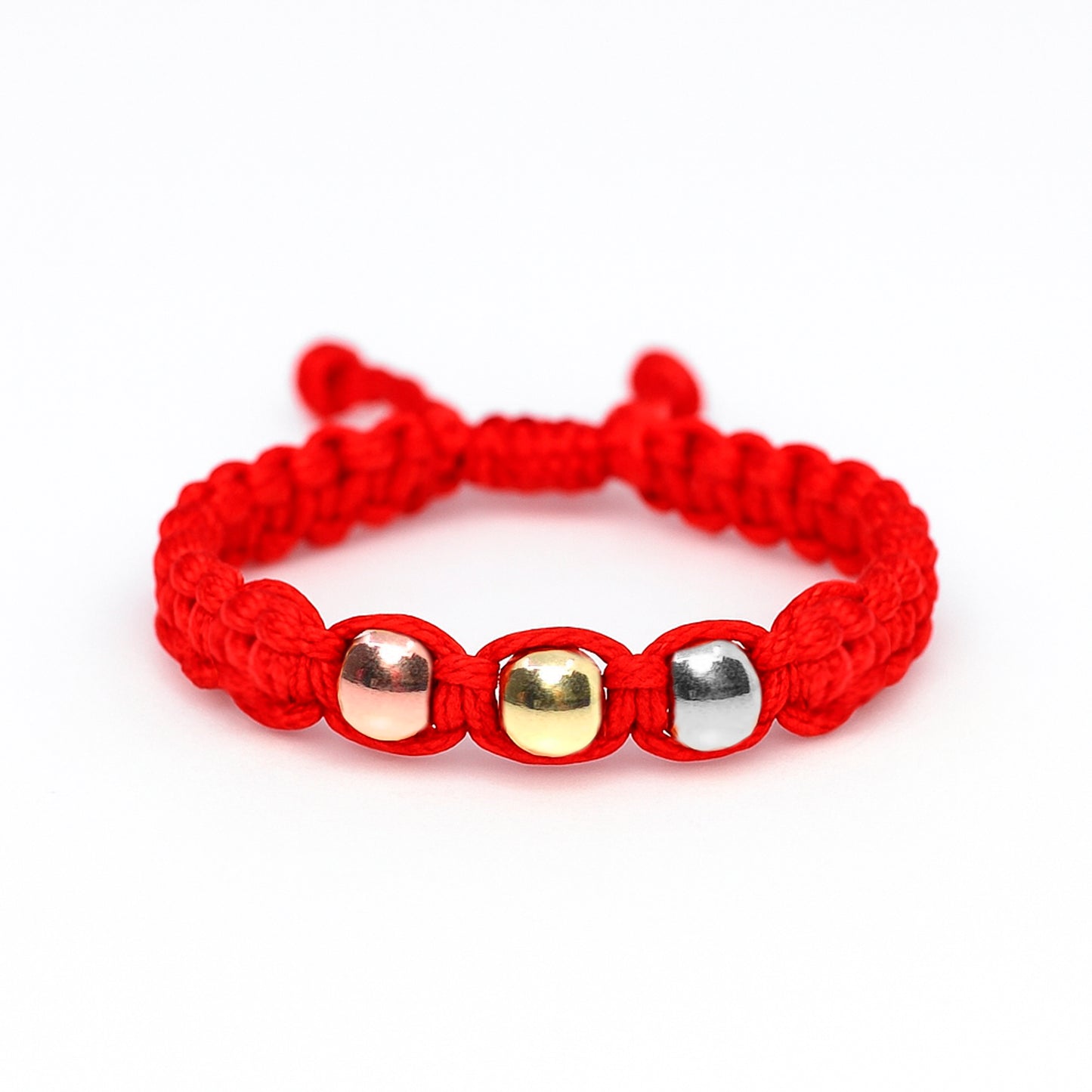Tri-Color Woven Gold Filled Ring