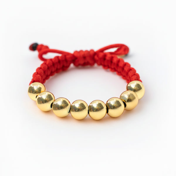 Single Line Woven Gold Filled Ring