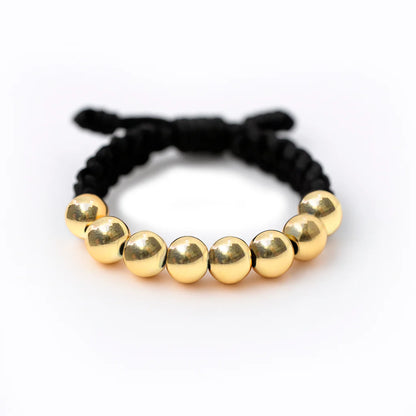 Single Line Woven Gold Filled Ring