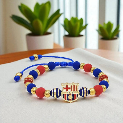 Barcelona Soccer Team Bracelet – Fan Jewelry & Supporter Accessory