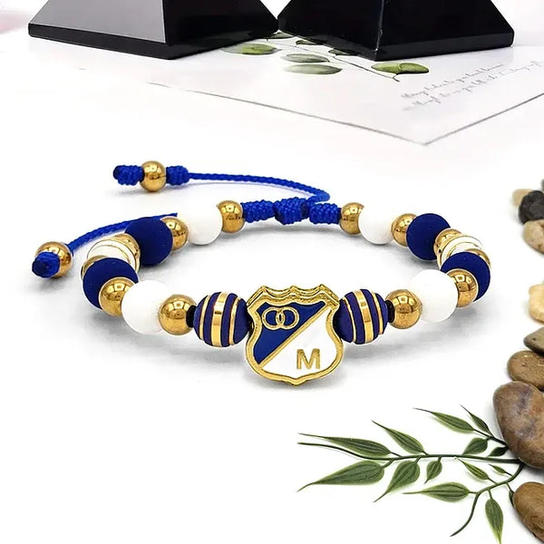 Blue Ambassador Soccer Bracelet