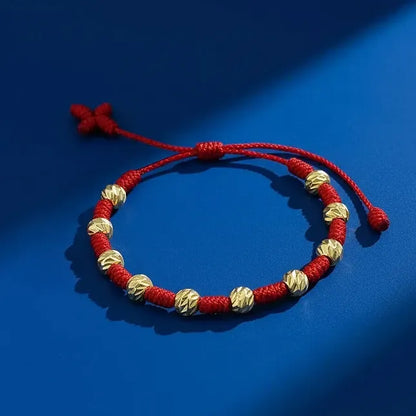 Gold Filled Knotted Decade Bracelet