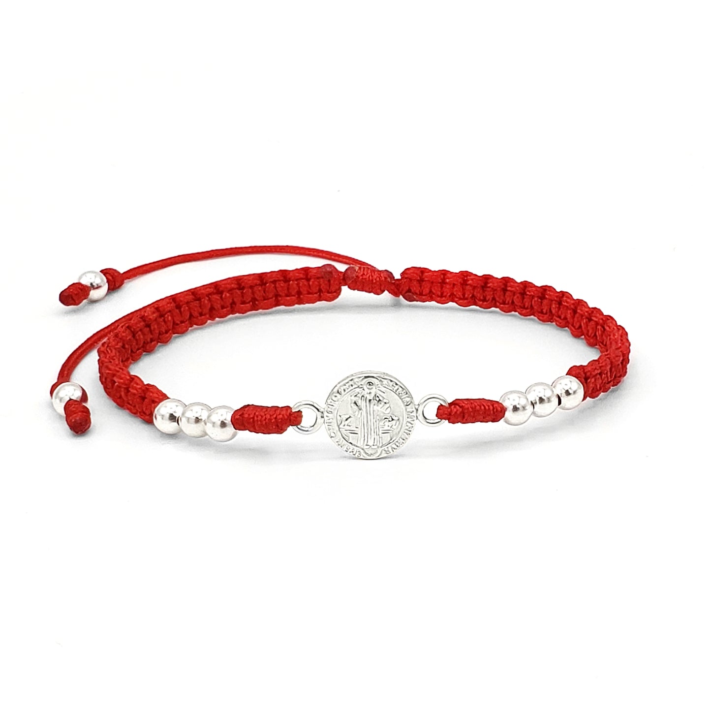 Saint Benedict Sterling Silver Bracelet (925)