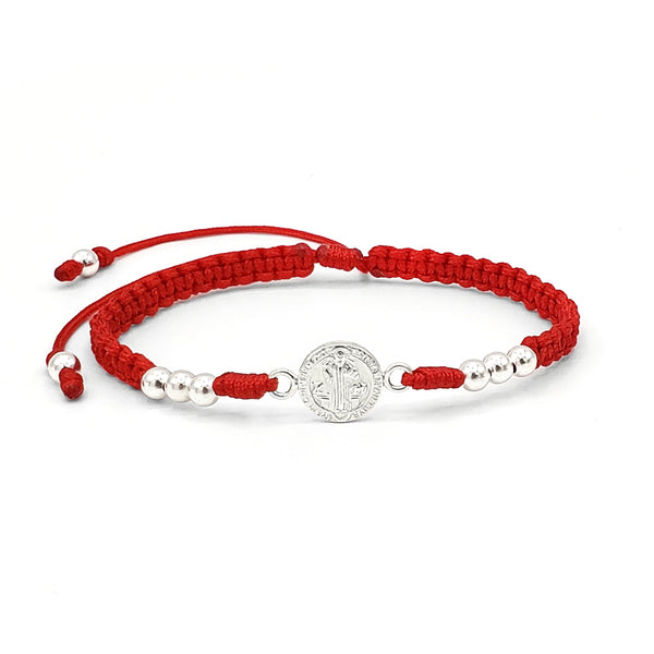 Saint Benedict Sterling Silver Bracelet (925)