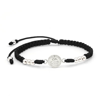 Saint Benedict Sterling Silver Bracelet (925)