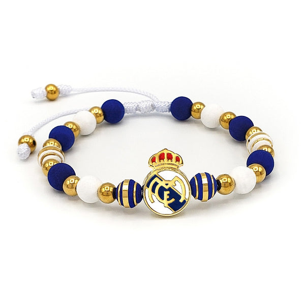 Real Madrid Inspired Soccer Bracelet – Hala Madrid Fan Jewelry