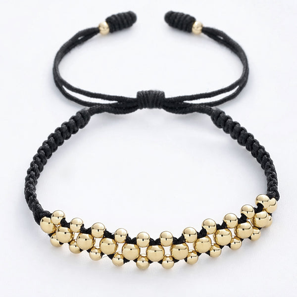 Triple Strand Braided Gold Filled Bracelet